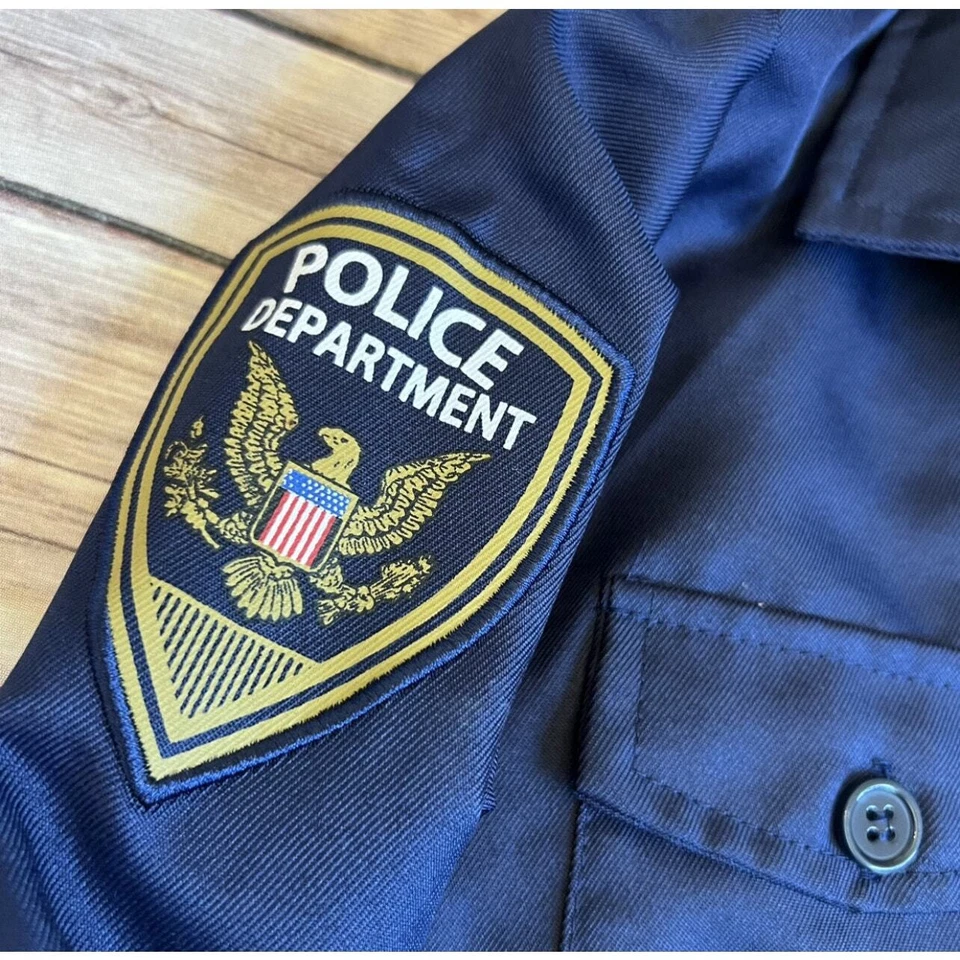 Disfraz de oficial de paz de policía - niño talla mediana Foto 4 de 4