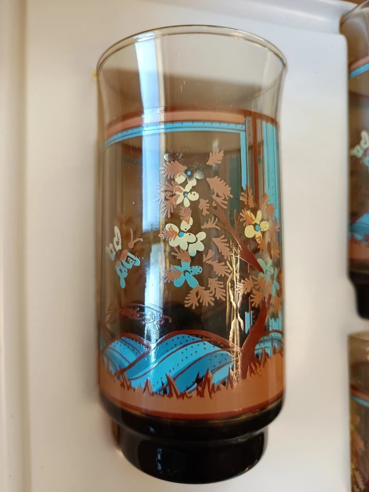 The Gallery Anchor Hocking Gläser Set 8 Teilig Amerika Vintage Retro Rarität - Bild 3 von 4