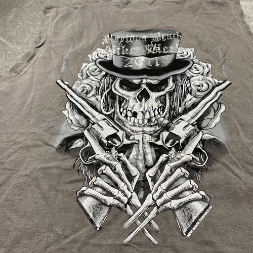 2011 Basix Of America Tank Top Men 2XL Bike Week Daytona Beach Graphic Crew Neck - Picture 8 of 9