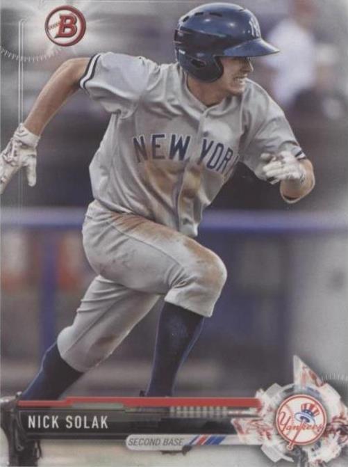 2017 Bowman - Nick Solak #BP77 - 1 of 1