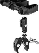 RV Outdoor Metal Bracket for Starlink Mini with 360°, Swivel Including Adapter
