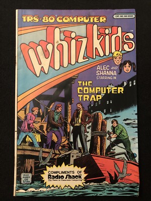 WHIZ KIDS 3.0 RADIO SHACK 1984 THE COMPUTER TRAP AD