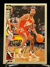1994-95 Collector's Choice Silver Signature #39 Ennis Whatley Atlanta Hawks