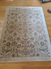 4' 3" X 6' Karastan Shapura Bel Conto Oriental Rug - New Zealand Wool #535 16006