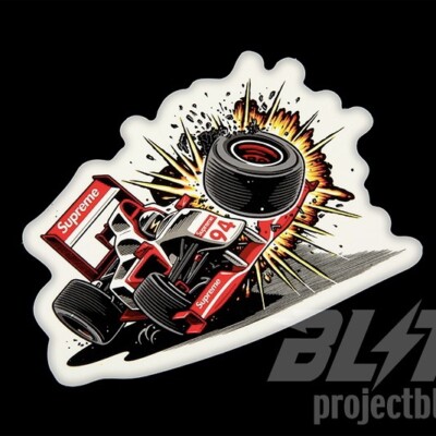 FW21 Supreme Crash Sticker | eBay