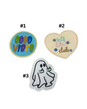 Felted Iron-on Funny Icons Good Vibes Self Love Cute Patch
