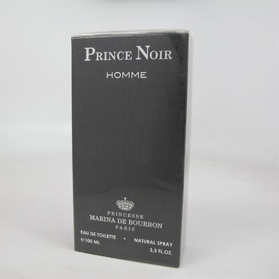 PRINCE NOIR HOMME by Princesse Marina de Bourbon 100 ml/3.3 oz EDT Spray NIB