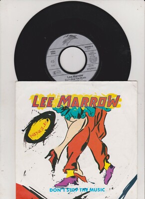7'' 1987 RARE  -  LEE MARROW : Don´t Stop The Music  -  nm +