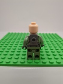 LEGO Star Wars - Endor Rebel Commando Minifigure, Beard (8038) No Helmet 