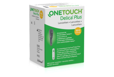 OneTouch  Delica  Plus Nadellanzetten 30G 100Stk. Sanft, Präzise und Hygienisch