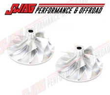 Upgraded 6+6 Billet Compressor Wheels For 10-12 Ford F150 3.5L Ecoboost Turbo