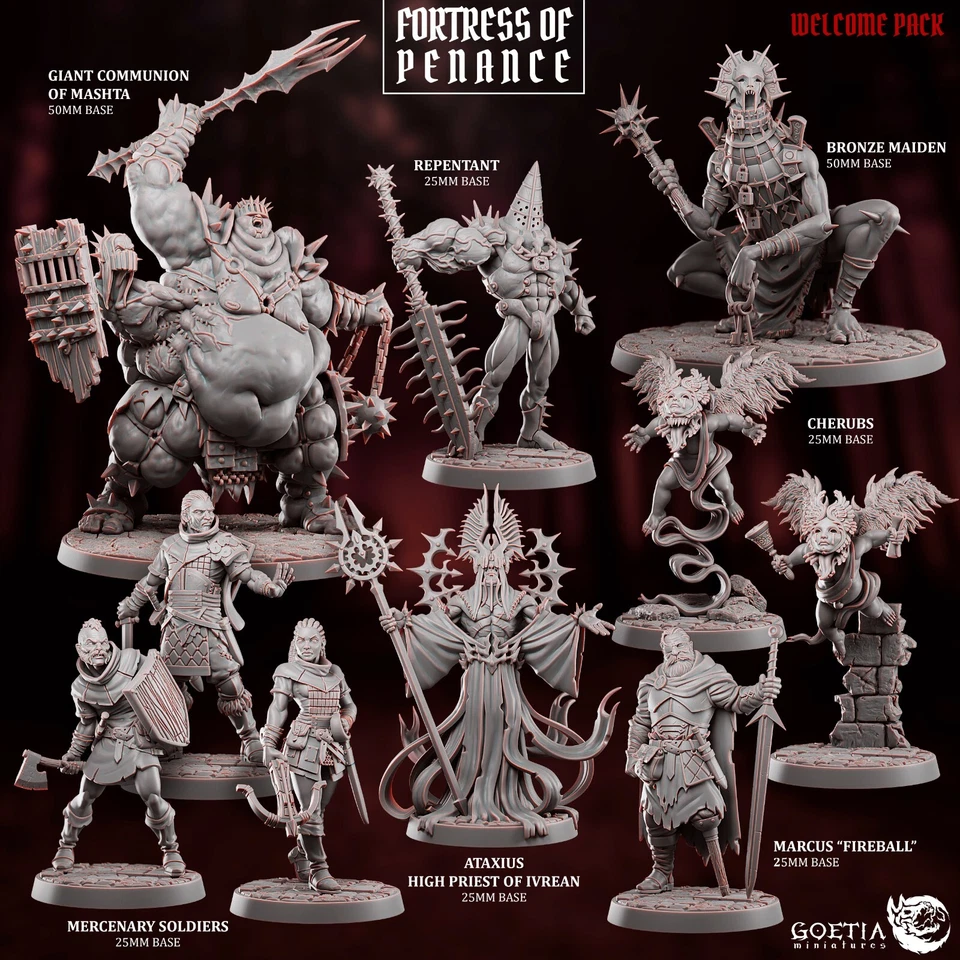 Goetia Miniatures - Fortress of Penance