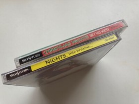 lot2 Sega Saturn Nights Into Dreams It's aDream + Christmas Nights set JP U163