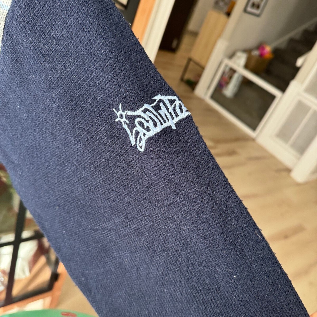 SouthPole ニット Southpole Vtg 90s Y2K Men's XL 1/4 Zip Sweater Ribbed