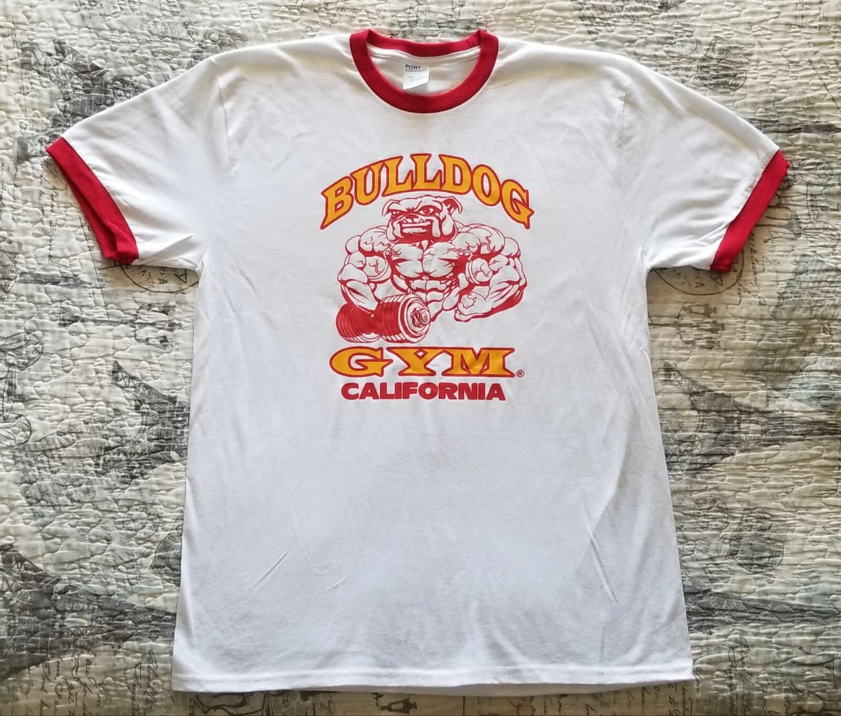 Gym red cheap t shirt