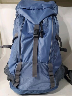 Totto Backpack Blue Morral Internal Frame Padded Outdoor Cargo