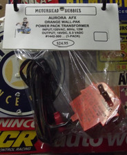 AURORA AFX, ORANGE 16Volt WALL-PAK, POWER PACK TRANSFORMER, 1442-300, 1-PACK 