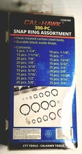 Cal hawk 300 Pc snap ring assortment