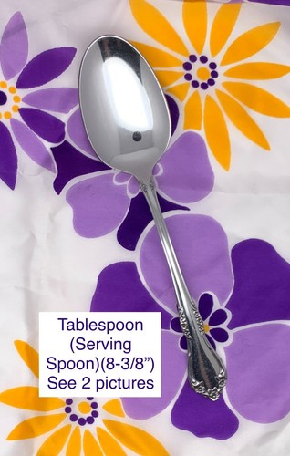 Mansfield (Stainless) ONEIDA SILVER Wm A Rogers GLOSSY *You Choose Piece* (1029) - Picture 20 of 33