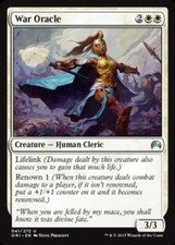 War Oracle Light Play, English Magic the Gathering MTG Origins