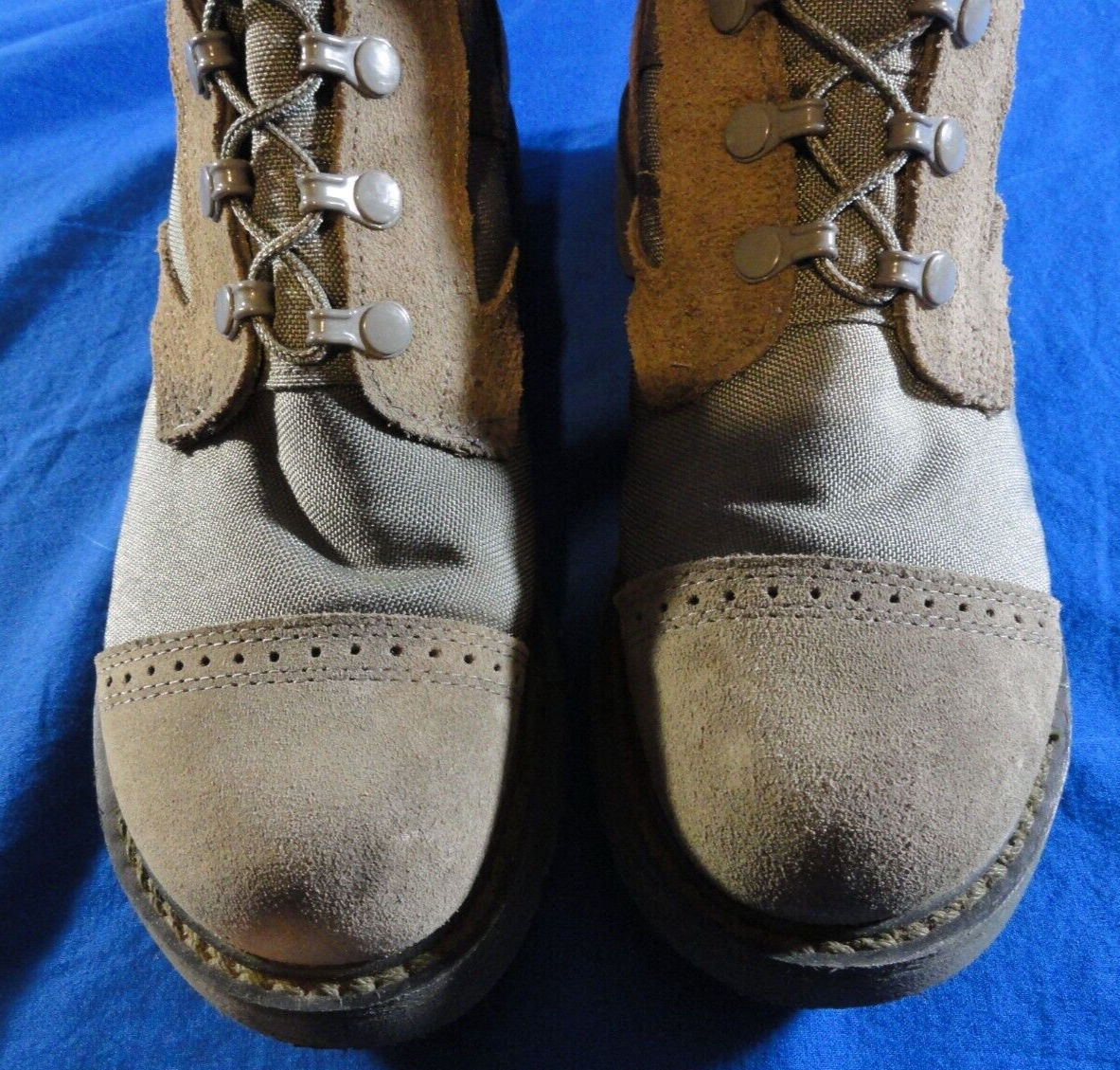 CORCORAN USAF 87146 HOT WEATHER AIR FORCE SAGE GREEN sz6D BOX TOE BOOTS RC 1593 CORCORAN USAF 87146 HOT WEATHER AIR FORCE SAGE GREEN BOX TOE  main image 3