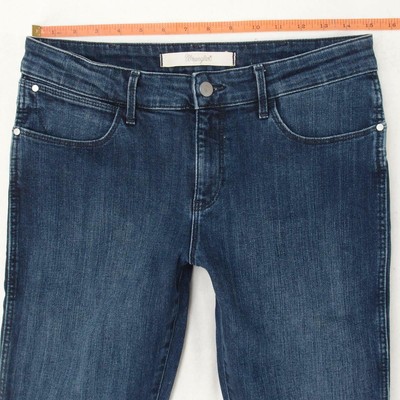 Womens Wrangler CORYNN Slim Skinny Stretch Blue Jeans W29 L32 US Size 6 |  eBay