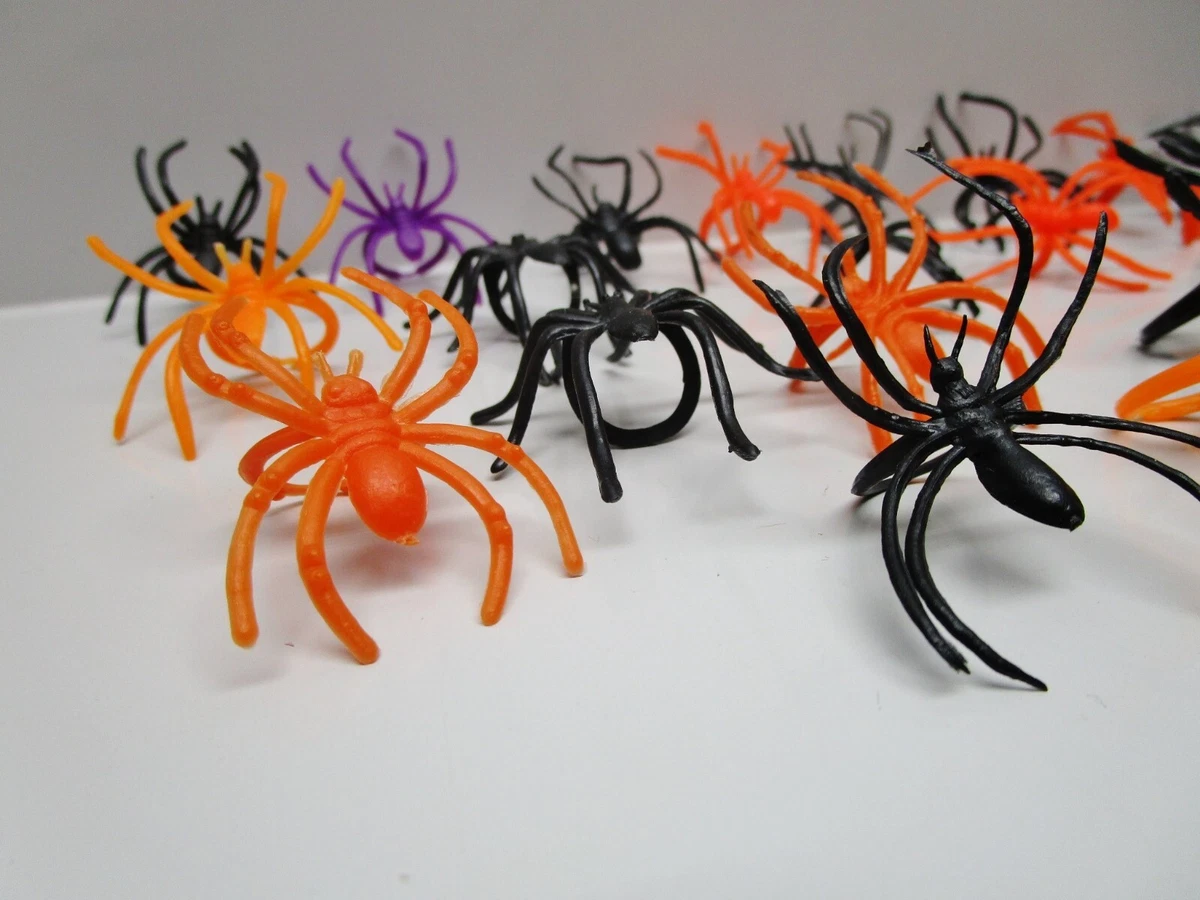 Plastic 2024 spider rings