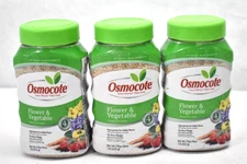 Lot of 3 Osmocote Smart Release Plant Food Flower & Vegetable 1lb Packs