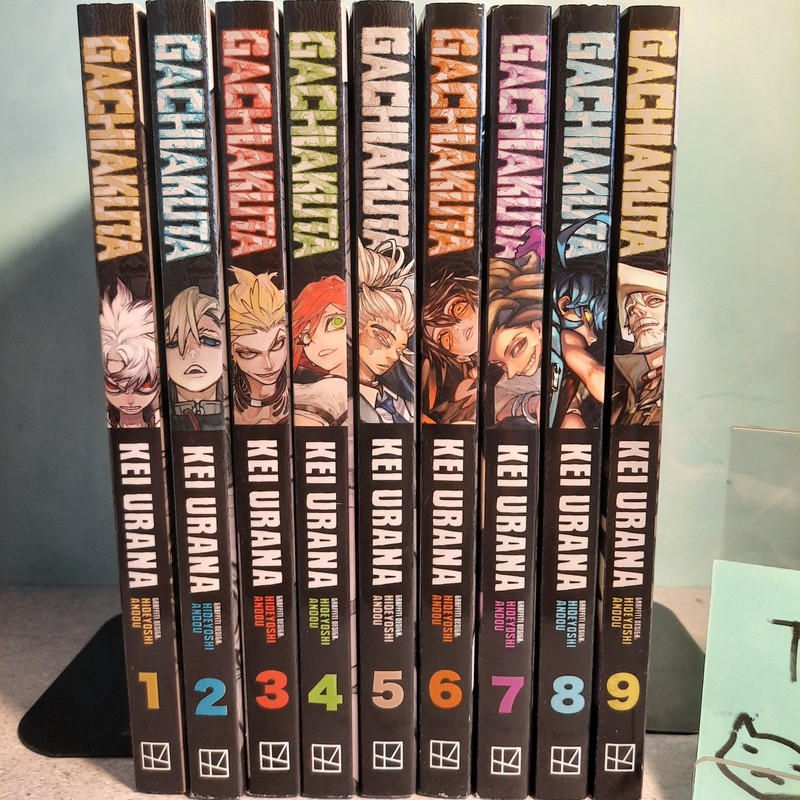 📚 Gachiakuta Vol. 1-9 Official English Manga Variation Listing Kodansha