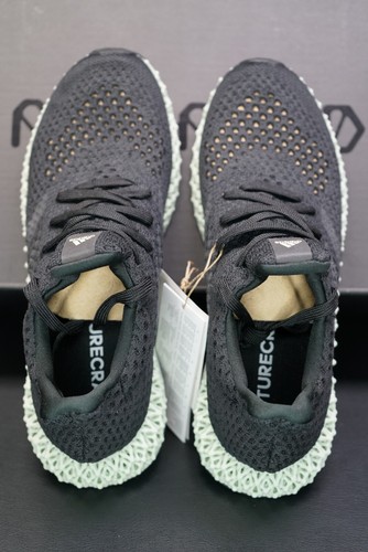 Adidas Futurecraft 4D Zapatos FZ2560 Core Negro Lino Verde Varios Tamaños - Imagen 9 de 15