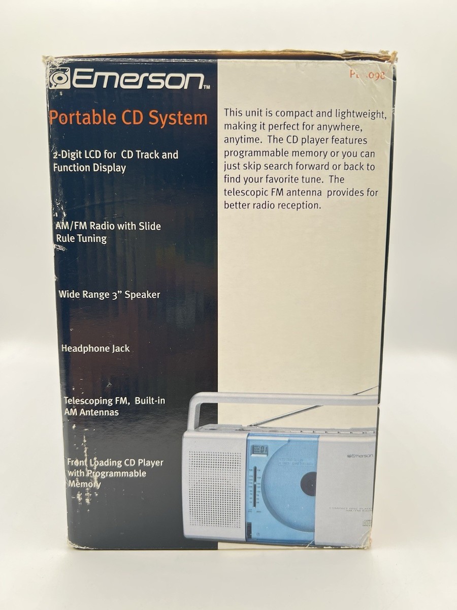 Emerson PD5098 CD/Radio Boombox for sale online | eBay