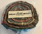 BREAD CRUMB MEDLEY 42 Piece Jelly Roll 21/2" Strips Quilt Fabric