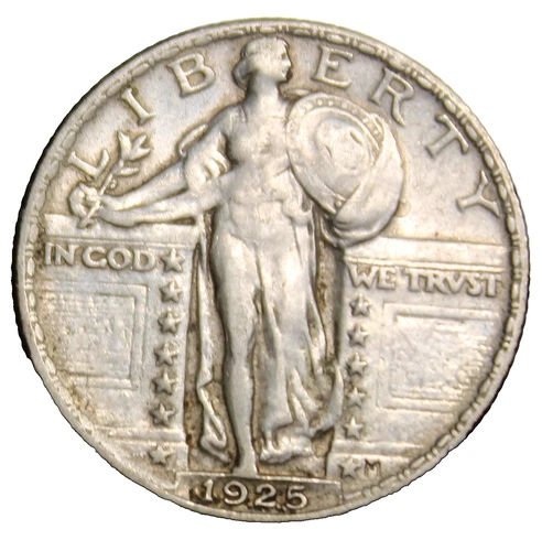 1925 Standing Liberty Quarter - XF !!