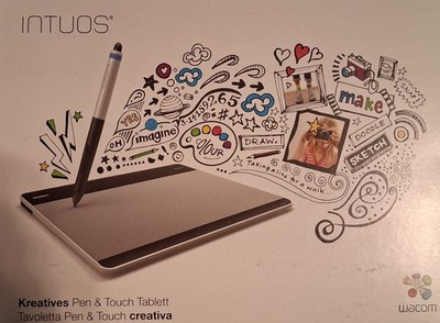 Wacom Intuos Tablet CTH-680/S Pen & Touch Medium + Wireless Accessory Kit OVP