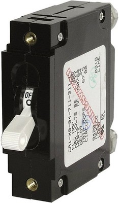 Blue Sea Systems 7250 C-Series Toggle Single Pole,white One Size, white