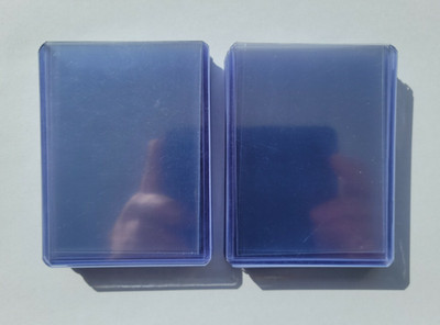 Gently Used Top Loaders and Sleeve Lot (100 Count) Standard 3'' x 4''