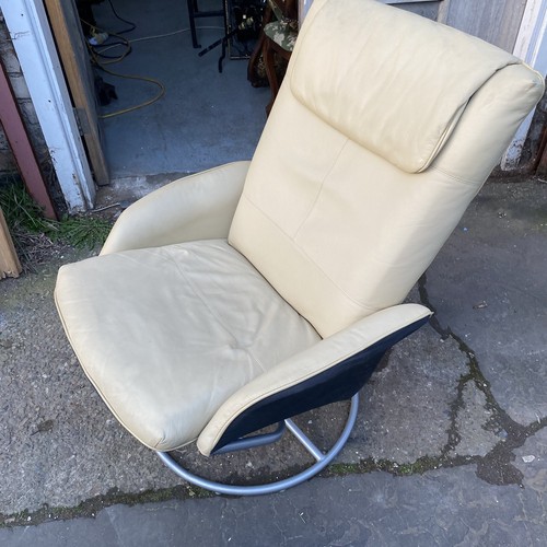 Poltrona reclinabile vintage Ikea beige panna 1999 - Foto 5 di 12