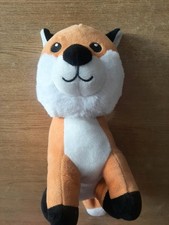 Hundespielzeug Kuscheltier Fuchs Quietschger&auml;usche 30cm