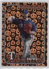 2024 Topps Update Jack-O'-Lantern Foil Kirby Yates #US302 c4q