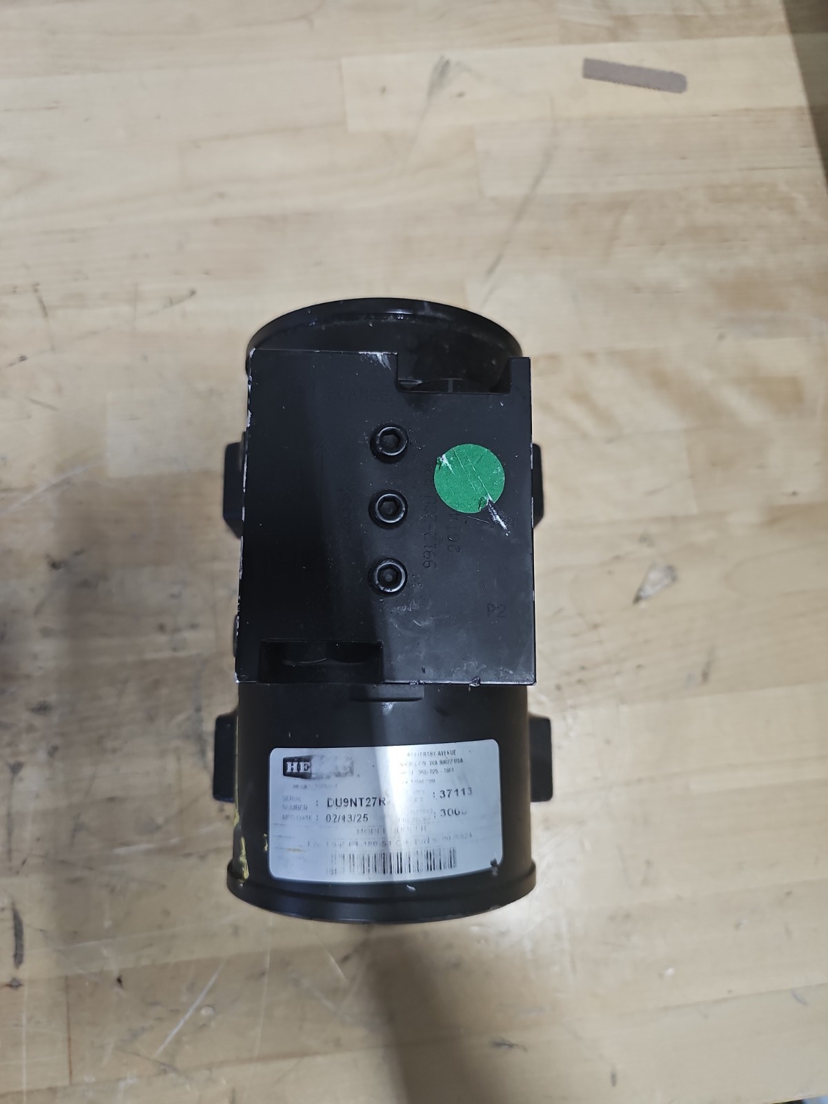 Parker L20-4.5-E-FT-180-S1-C-H Helac, Hydraulic Rotary Actuator 37113, 3000PSI