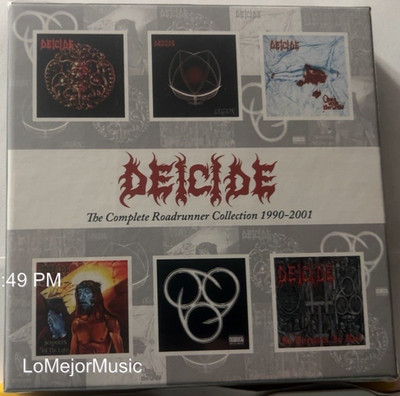 Rare No Longer Made 6CD Deicide The Complete Roadrunner Collection 1990-2001 NEW