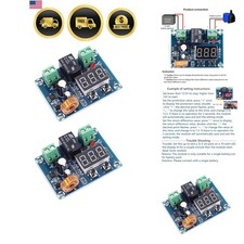 2pcs 12V-36V DC Voltage Protection Module Digital Low Voltage Protector Disco...
