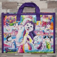 Lisa Frank Art Case Tikanni Trifold Portfolio Brand New Stickers Coloring Puzzle