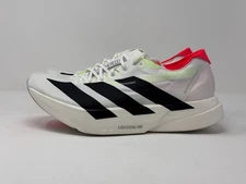 Size 12 Adidas Adizero Adios Pro 4 Running Shoes White Black Lightstrike JR1094