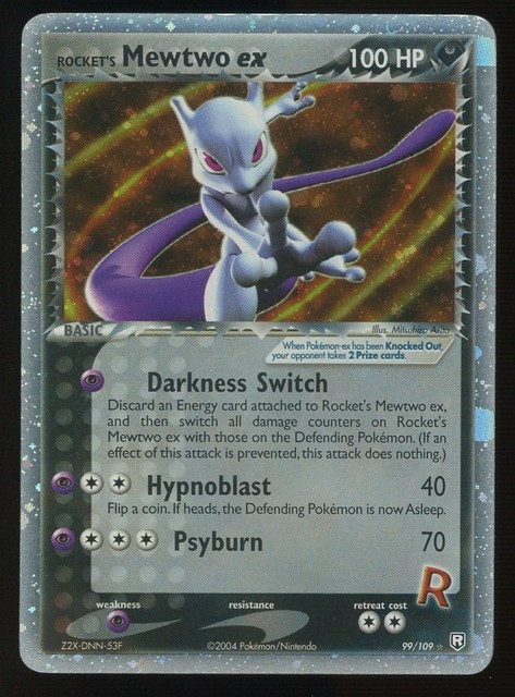 Rocket's Mewtwo EX #99 (Team Rocket Returns (2004))