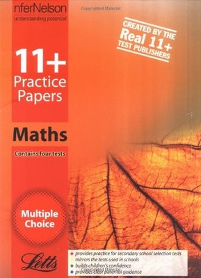 11+ Practice Papers, Multiple-choice Mathematic Pack: Contains 4