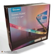 GOVEE RGBIC LED Strip Lights 65.6ft with Voice  App Control  Music Sync Mode