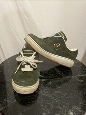 RARE Vintage VANS Green Y2K Chunky Skate Shoes 2231273 -SizeUS 7.5 Rainbow Logo