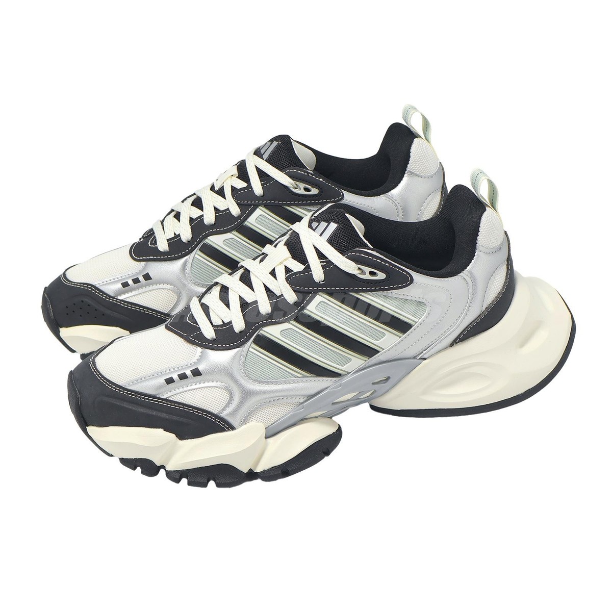 adidas XLG Runner Core White Core Black Silver Metallic Men Casual