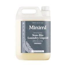 Miniml Eco Laundry Liquid Washing Detergent 5L Refill - Natural Non Bio Fresh Li 4.96 per litre